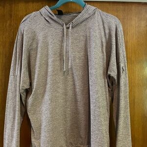 Sketchers‎ Hooded Pullover Women's Purple/Pink Striped Lightweight